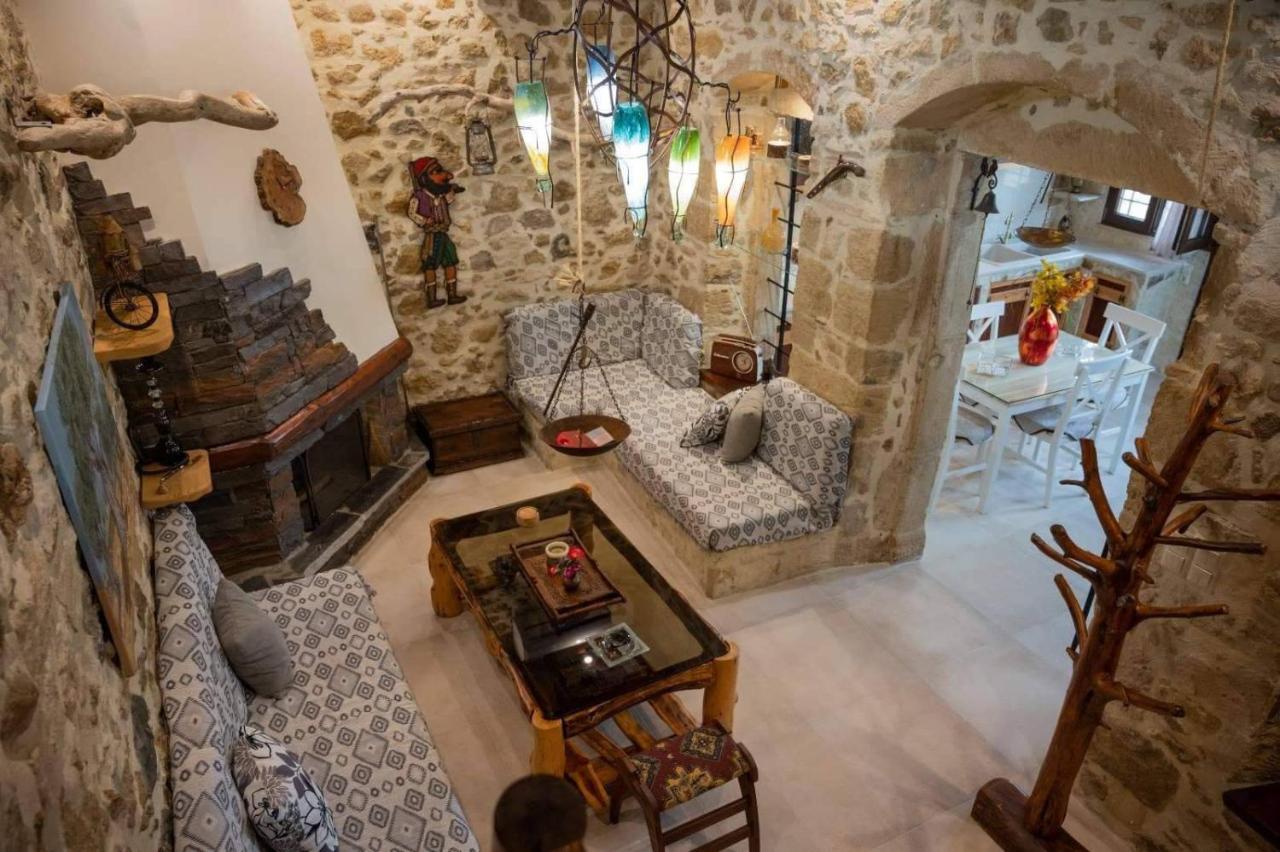 Dioni Stone House Villa Petrokefalo Ngoại thất bức ảnh